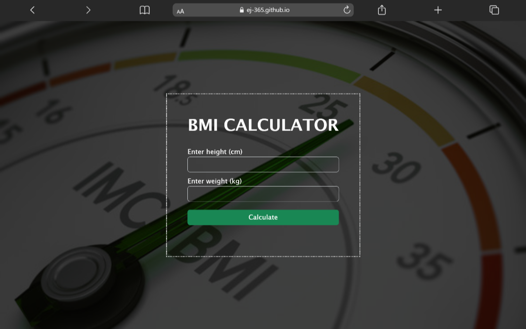 BMI Bootstrap