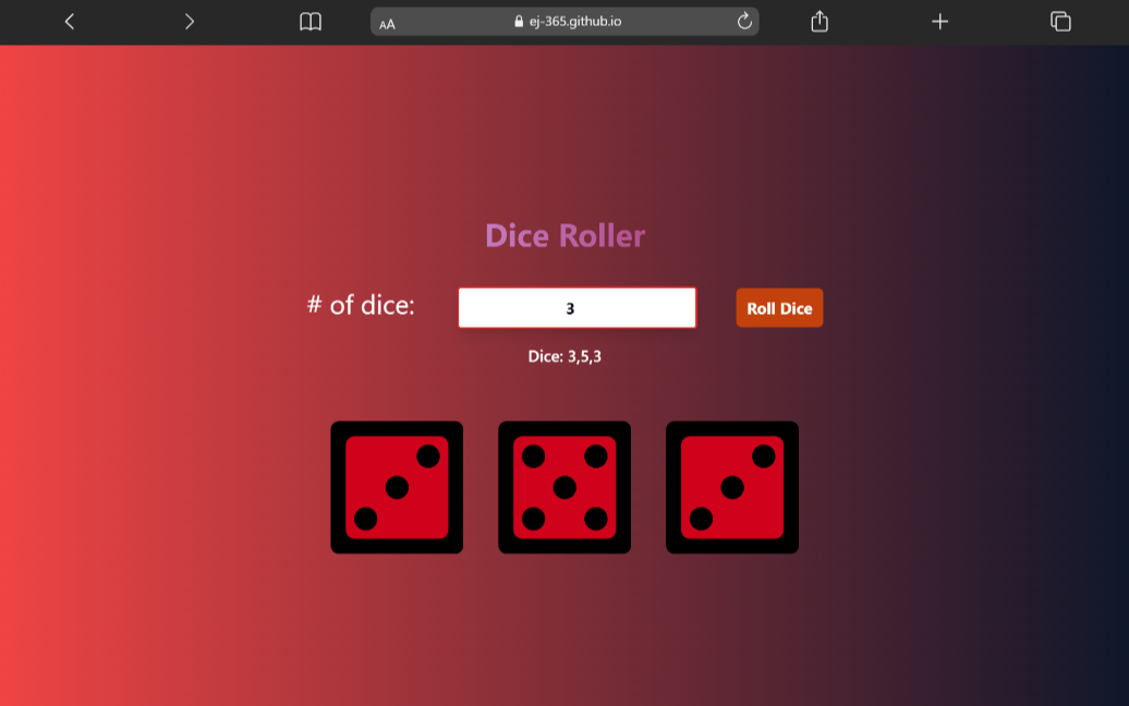 Dice Roller